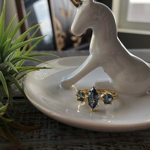 HP Gold Plated, Alexandrite Ring